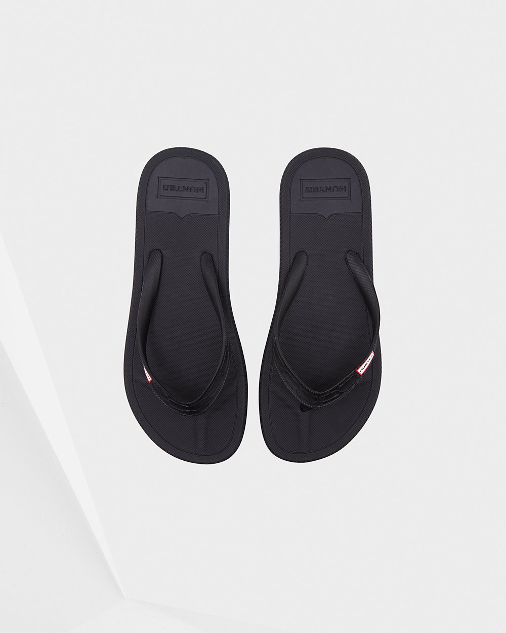 Hunter Ženske Flip Flops Crne Original Hrvatska 0684-CGNSD